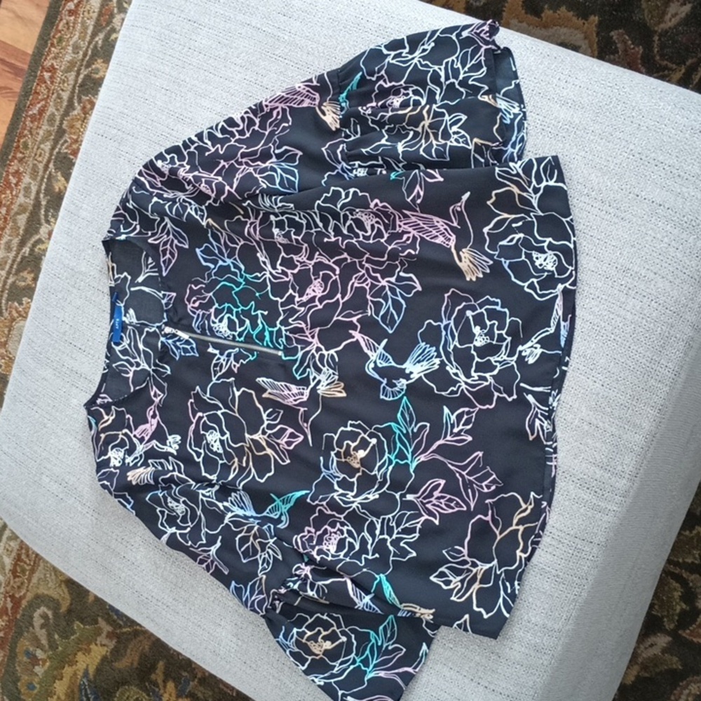 Apt 9 xl blouse black